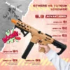 TEC9 Style Electric Gel Ball Blaster Toy with 3 Shooting Modes