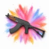 AK-Style Rechargeable Electric Gel Bead Blaster Toy with 3 Firing Modes