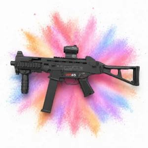 Rechargeable Electric Gel Blaster Toy with Tactical-Style Design