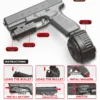 Electric Rechargeable Gel Ball Blaster Pistol with Drum Mag & 3 Fire Modes